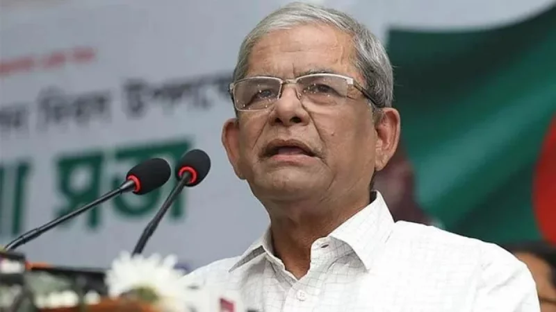দেশ এখন চলছে অদৃশ্য শক্তির ইশারায়: মির্জা ফখরুল