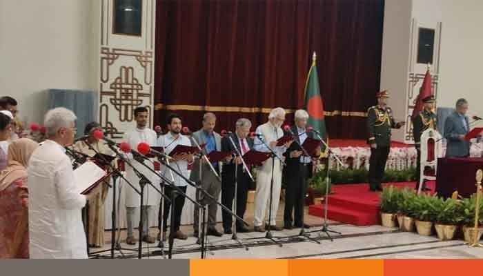 yunus অন্তর্বর্তী সরকারে কে কোন মন্ত্রণালয় পেলেন