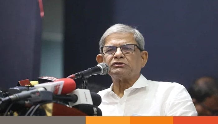 বিজয় যেন ভিন্ন খাতে না যায়: মির্জা ফখরুল