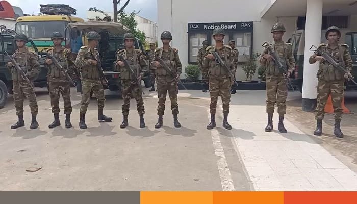 বিচারিক ক্ষমতা নিয়ে মাঠে সেনাবাহিনী
