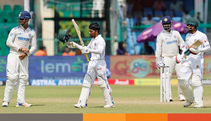 মুমিনুলের সেঞ্চুরিতে লড়াই করছে বাংলাদেশ