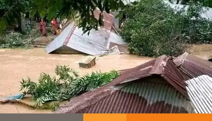 শেরপুরে কমছে নদ-নদীর পানি