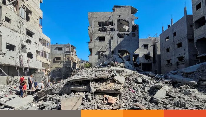 ইসরায়েলি হামলায় গাজায় একদিনে নিহত ৪২ ইসরায়েলি হামলায় গাজায় একদিনে নিহত ৪২