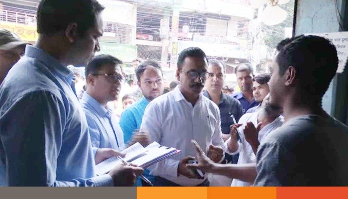 ব্রাহ্মণবাড়িয়ায় নিত্যপণ্যের বাজারে টাস্কফোর্সের অভিযান