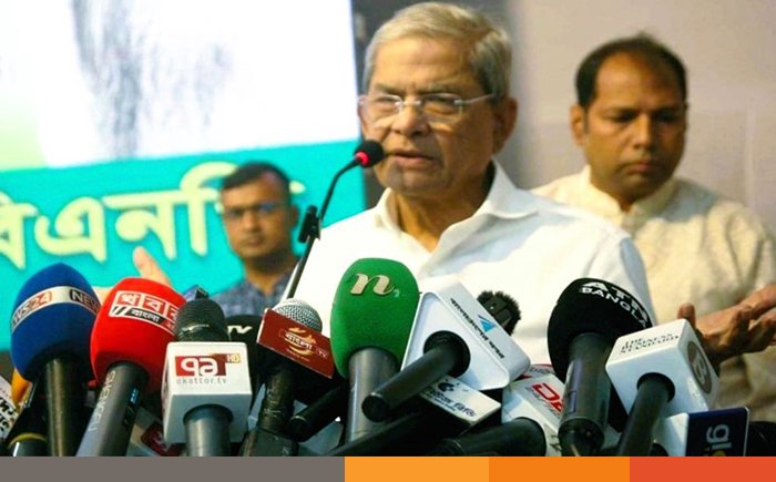 Fakhrul_1 অন্তর্বর্তী সরকারের প্রধান উপদেষ্টার ভাষণে আশাহত ফখরুল, নির্বাচনের দাবি