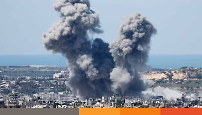 গাজায় ইসরায়েলি বিমান হামলায় ৫০ জন নিহত