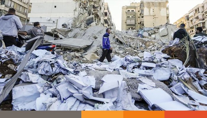 লেবাননে এক রাতে নিহত ৫২