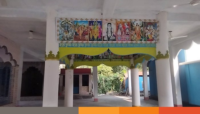 মাদারীপুরে সাধুদের বিরুদ্ধে মন্দিরের জমি দখলের অভিযোগ