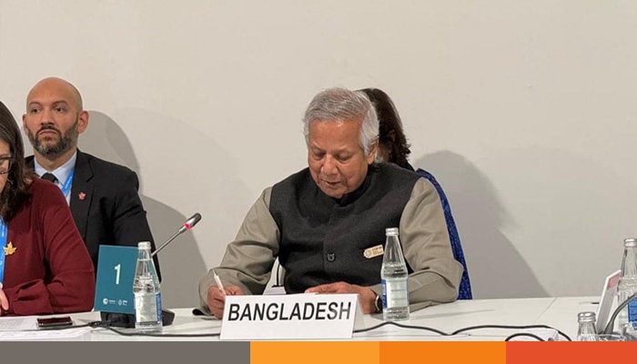 জলবায়ু ঝুঁকিপূর্ণ দেশের জন্য পর্যাপ্ত সহায়তা প্রয়োজন: প্রধান উপদেষ্টা