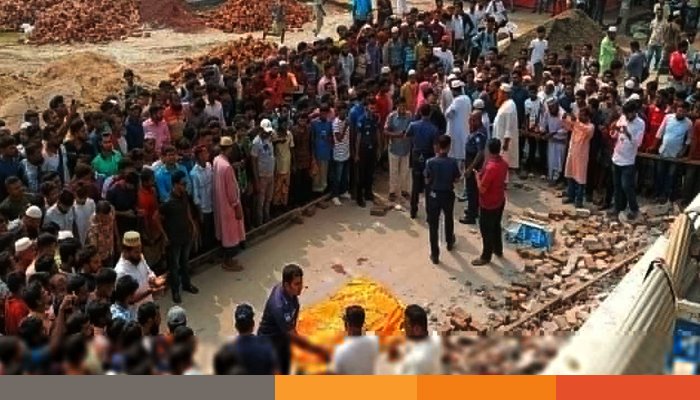 কুয়াকাটায় দেওয়াল ধসে দুই শ্রমিক নিহত