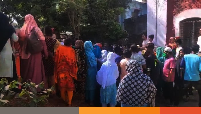 দিনাজপুরে ট্রাকের চাকায় পিষ্ট হয়ে এক নারী নিহত