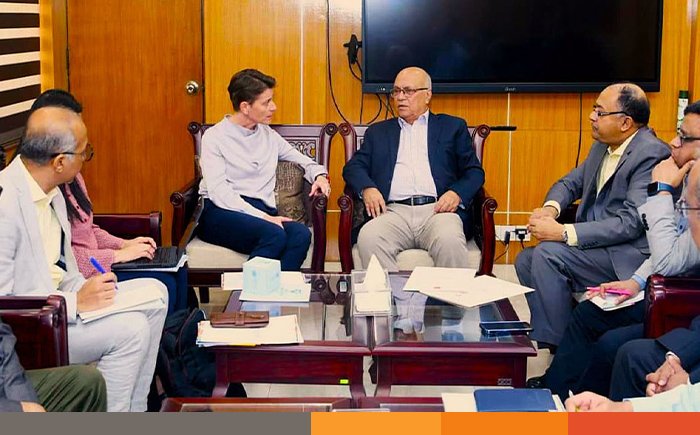 Advisor দুর্যোগ ব্যবস্থাপনা ও ত্রাণ উপদেষ্টার সাথে জাতিসংঘের আবাসিক প্রতিনিধির সাক্ষাৎ