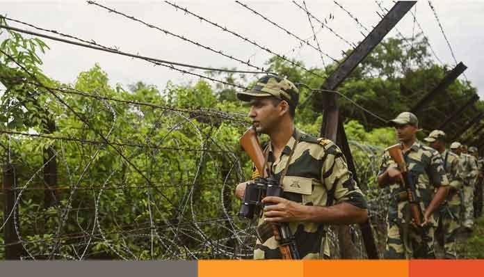 বিএসএফের কাঁটাতারের বেড়া: থমথমে চাঁপাইনবাবগঞ্জ সীমান্ত