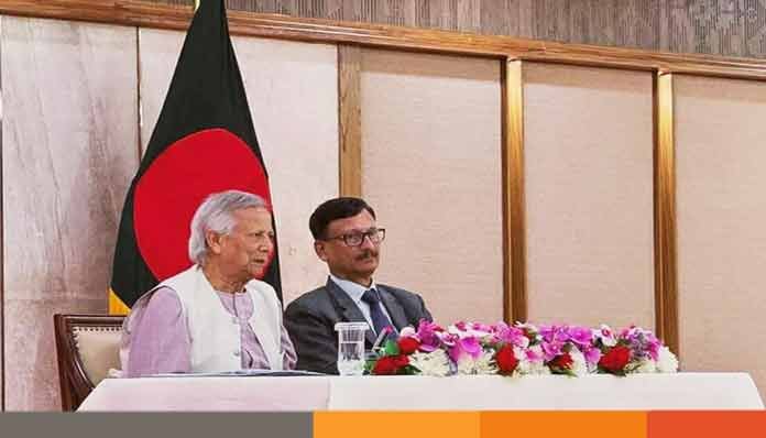 CA-Meeting ইইউ-এর ২৭ রাষ্ট্রদূতের সঙ্গে প্রধান উপদেষ্টার বৈঠক