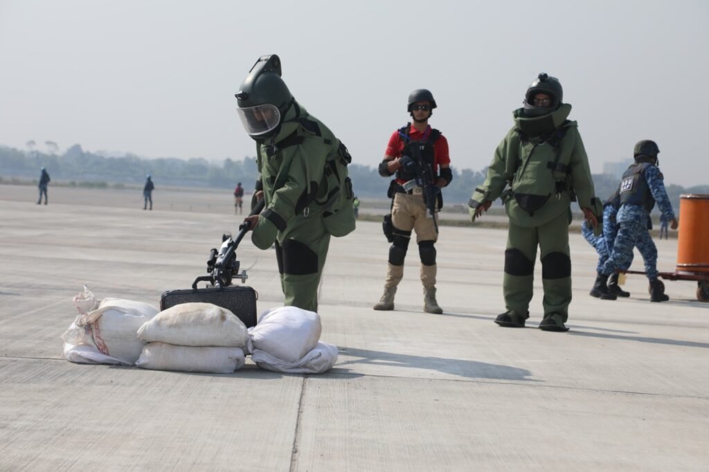 শাহজালাল বিমানবন্দরে অনুষ্ঠিত হলো ‘এয়ারপোর্ট ইমার্জেন্সি এক্সারসাইজ’