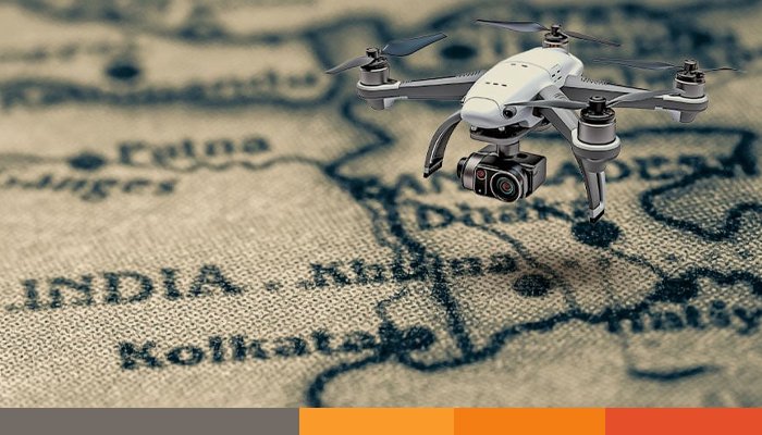 India-Drone পশ্চিমবঙ্গ সীমান্তে ড্রোন মোতায়েনের খবরটি ভুয়া