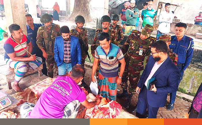 মাগুরায় যৌথবাহিনীর সহযোগিতায় মোবাইল কোর্ট