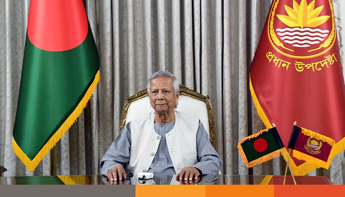 অভ্যুত্থানের কারণে ধ্বংস হয়ে যাওয়া দেশকে টেনে তোলার সুযোগ পেয়েছি: প্রধান উপদেষ্টা