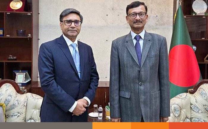 পররাষ্ট্র মন্ত্রণালয়ে ভারতের পররাষ্ট্র সচিব