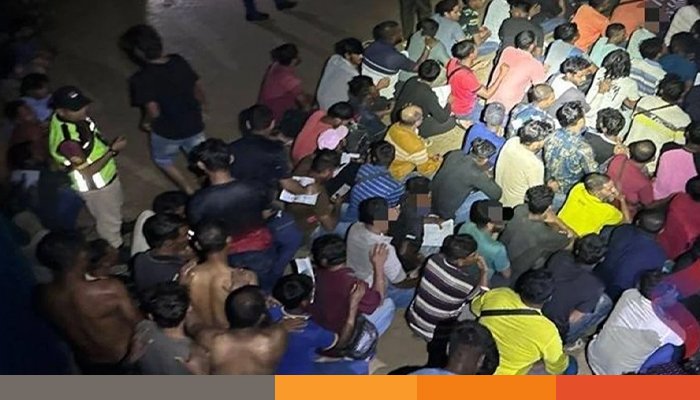 মালয়েশিয়ায় ৬৪ বাংলাদেশিসহ ১০৫ অভিবাসী আটক