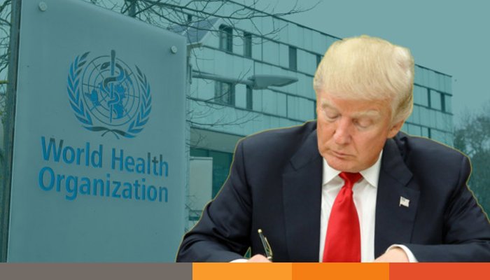 বিশ্ব স্বাস্থ্য সংস্থা থেকে বের হয়ে যাচ্ছে যুক্তরাষ্ট্র