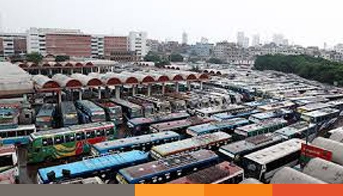 মহাখালীর বিষফোড়া বাস টার্মিনাল, যানযটে ভোগান্তি