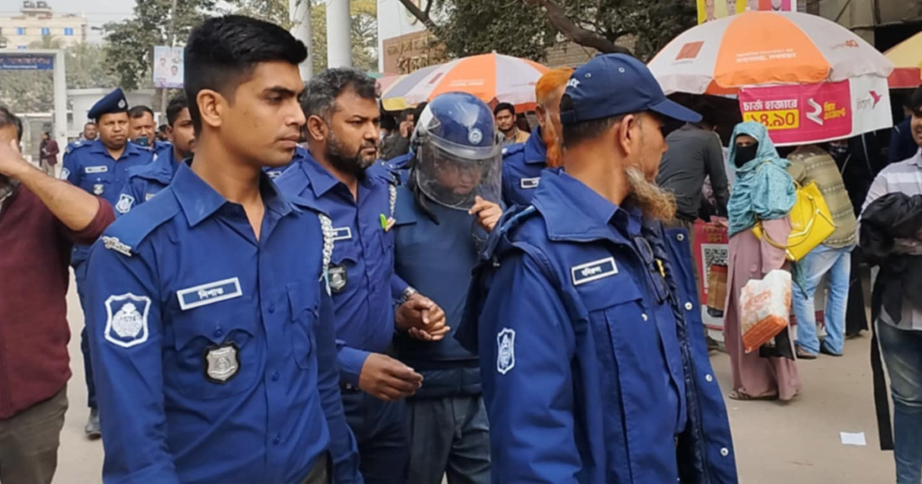 চানখারপুলে আন্দোলনে গুলি: আসামি কনস্টেবল সুজন ট্রাইব্যুনালে