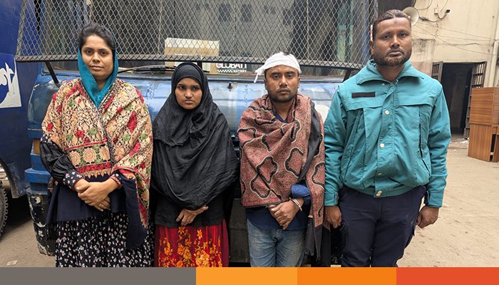 শিশু আমেনা হত্যার ক্লুলেস ঘটনার রহস্য উদঘাটনসহ দুইজন গ্রেফতার