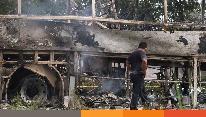 ট্রাক-বাস সংঘর্ষে মেক্সিকোতে নিহত ৪১