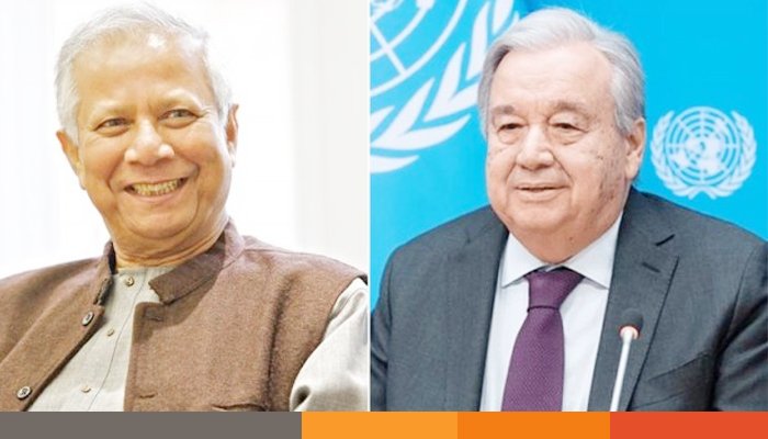 ১৩ মার্চ ঢাকায় আসছেন জাতিসংঘ মহাসচিব