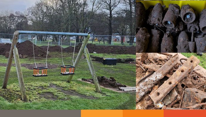 যুক্তরাজ্যে শিশুদের খেলার মাঠ থেকে মিলল ১৭৫টি যুদ্ধবোমা যুক্তরাজ্যের বৃহত্তম রাজ্য ইংল্যান্ডের উত্তরাঞ্চলীয় জেলা নর্থাম্বারল্যান্ডের উলার