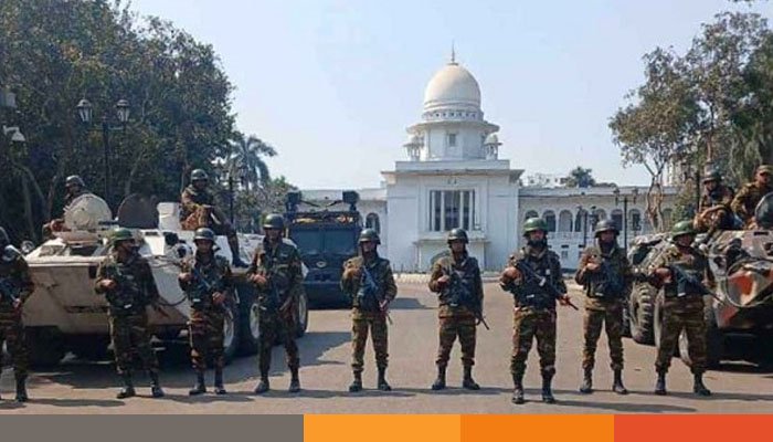 সুপ্রিম কোর্টেও ম্যুরাল ভাঙ্গার শঙ্কায় কয়েক স্তরের নিরাপত্তা