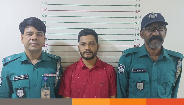 চট্টগ্রামে চাঁদাবাজি মামলায় গ্রেপ্তার এক