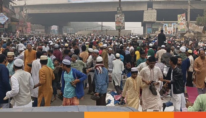 আখেরী মোনাজাত চলাকালে 'ড্রোন আতঙ্ক', আহত শতাধিক