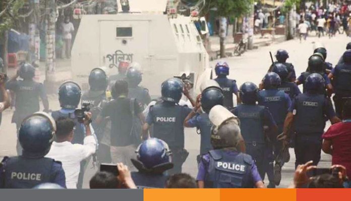 ছাত্রলীগ ব্যর্থ হলে আরও আক্রমণাত্মক হয়ে ওঠে পুলিশ জাতিসংঘ ছাত্রলীগ ব্যর্থ হলে আরও আক্রমণাত্মক হয়ে ওঠে পুলিশ: জাতিসংঘ