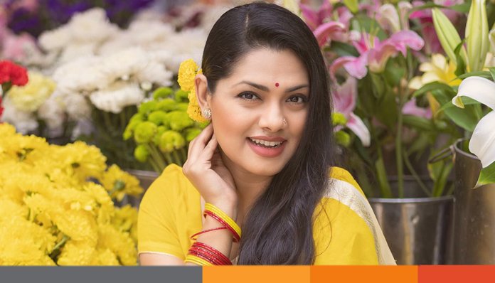 তারকাদের সাজেও বসন্তের আমেজ