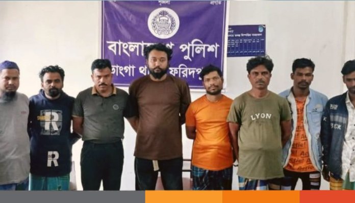 ফরিদপুরের ভাঙ্গায় গৃহবধূকে রাতভর গন-ধর্ষণের অভিযোগে চার ধর্ষক গ্রেফতার