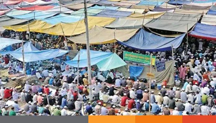 বিশ্ব ইজতেমার দ্বিতীয় পর্বের আখেরি মোনাজাত কাল