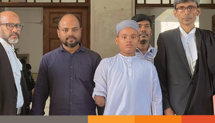 হাত হারানো নাঈমকে ক্ষতিপূরণ না দেয়ায় ওয়ার্কশপ মালিককে হাজিরের নির্দেশ