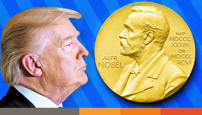 NObel Trump নোবেল শান্তি পুরস্কার জেতার স্বপ্ন ট্রাম্পের