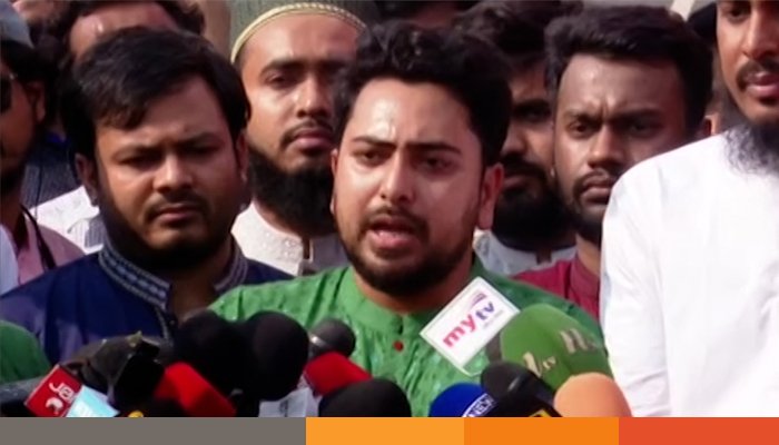 সংস্কার-বিচারবিহীন নির্বাচন মেনে নেওয়া হবে না: নাহিদ