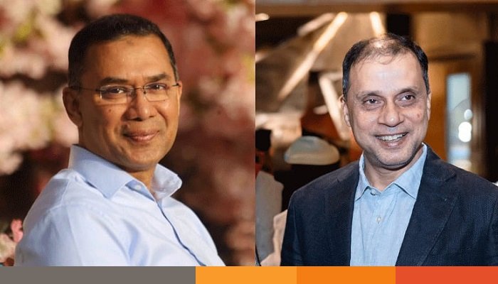 অর্থপাচারের অভিযোগে মানি লন্ডারিং আইনে করা মামলায় খালাস পেয়েছেন বিএনপির ভারপ্রাপ্ত চেয়ারম্যান তারেক রহমান ও তার বন্ধু ব্যবসায়ী গিয়াসউদ্দিন আল মামুন। বৃহস্পতিবার (৬ মার্চ) প্রধান বিচারপতি সৈয়দ রেফাত আহমেদের নেতৃত্বাধীন সুপ্রিম কোর্টের আপিল বিভাগের বেঞ্চ এ রায় ঘোষণা করেন। এর আগে গত মঙ্গলবার (৪ মার্চ) আপিলের ওপর শুনানি শেষে প্রধান বিচারপতি সৈয়দ রেফাত আহমেদের নেতৃত্বাধীন আপিল বিভাগের বেঞ্চ রায়ের জন্য ৬ মার্চ ঠিক করে আদেশ দেন। গত বছরের ১০ ডিসেম্বর সিঙ্গাপুরে অর্থ পাচারের অভিযোগে মামলায়, বিএনপির ভারপ্রাপ্ত চেয়ারম্যান তারেক রহমানের ৭ বছরের সাজা স্থগিত করেন আপিল বিভাগ। মামলায় তারেক রহমানের বন্ধু ব্যবসায়ী গিয়াস উদ্দিন আল মামুনের ৭ বছরের সাজাও স্থগিত করা হয়। একইসঙ্গে তাদের জরিমানাও স্থগিত করেন আপিল বিভাগ। প্রধান বিচারপতির নেতৃত্বাধীন আপিল বিভাগ এ আদেশ দেন। সিঙ্গাপুরে অর্থ পাচারের অভিযোগে ২০১৩ সালের ১৭ নভেম্বর একটি মামলায় ঢাকার একটি বিশেষ জজ আদালত তারেক রহমানকে খালাস দেন। ওই মামলায় বিশিষ্ট ব্যবসায়ী গিয়াস উদ্দিন আল মামুনকে সাত বছরের কারাদণ্ড দেওয়া হয়। তারেক রহমানকে খালাসের রায়ের বিরুদ্ধে দুর্নীতি দমন কমিশন (দুদক) হাইকোর্টে আপিল করেন। ওই আপিল শুনানি শেষে হাইকোর্ট ২০১৬ সালের ২১ জুলাই বিচারিক আদালতের খালাসের রায় বাতিল করে তারেক রহমানকে সাত বছরের কারাদণ্ড দেন। একইসঙ্গে ২০ কোটি টাকা জরিমানা করেন।