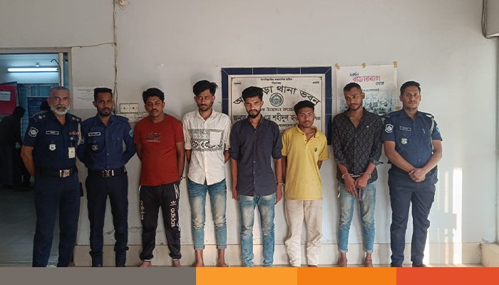 আখাউড়ায় তথ্য প্রযুক্তি ব্যবহার করে ৫ অপহরণকারীকে গ্রেপ্তার আখাউড়ায় তথ্য প্রযুক্তি ব্যবহার করে ৫ অপহরণকারীকে গ্রেপ্তার
