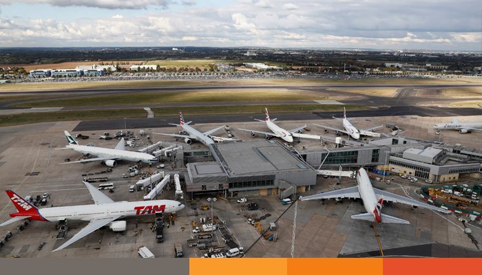 heathrow airport হিথ্রো বিমানবন্দর বন্ধ ঘোষণা