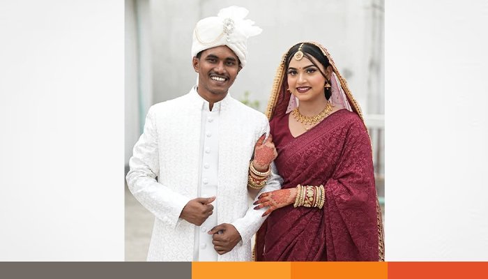 বিয়ে করেছেন বৈষম্যবিরোধী আন্দোলনের চট্টগ্রামের সমন্বয়ক তালাত মাহমুদ