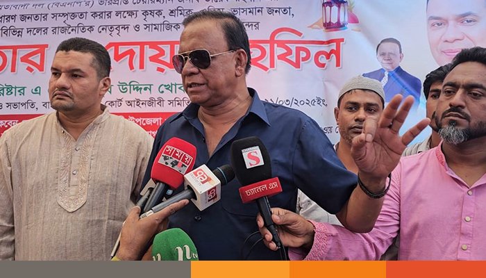 আওয়ামী লীগ নিষিদ্ধ হবে কিনা সেটা সরকার নির্ধারণ করবে: ব্যারিস্টার খোকন