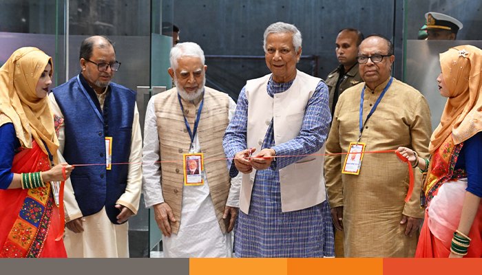 আঞ্জুমান মুফিদুল ইসলামের নতুন ভবন উদ্বোধন করলেন প্রধান উপদেষ্টা