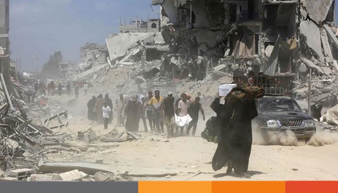 গাজায় ইসরাইলি হামলায় নিহত আরও প্রায় ৮০