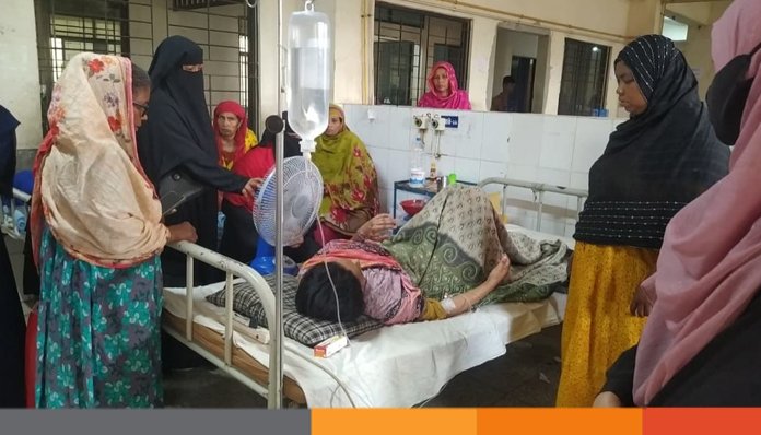 চাঁদপুর শহরের কোড়ালিয়ায় রান্নার চুলার গ্যাস লিকেজে একই পরিবারের ৬ জন দগ্ধ