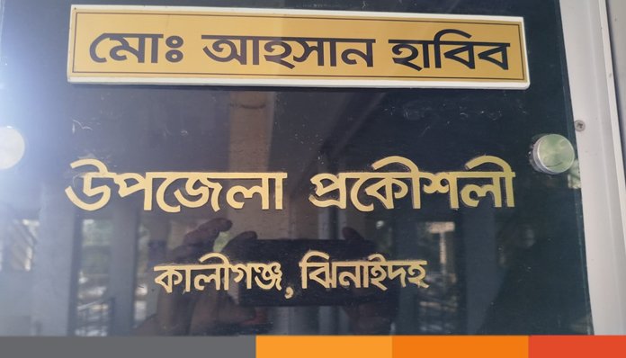 ঝিনাইদহে উপজেলা প্রকৌশলীর দুর্নীতি: উন্নয়নমূলক কাজে ২০% ঘুস